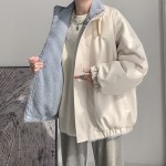 Phao da lót lông 2 mặt B0053
