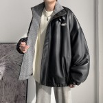 Phao da lót lông 2 mặt B0053