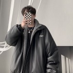 Phao da lót lông 2 mặt B0053