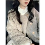 Áo khoác lông cừu dày ấm  B0009