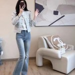 Tweed xanh xinh B0026