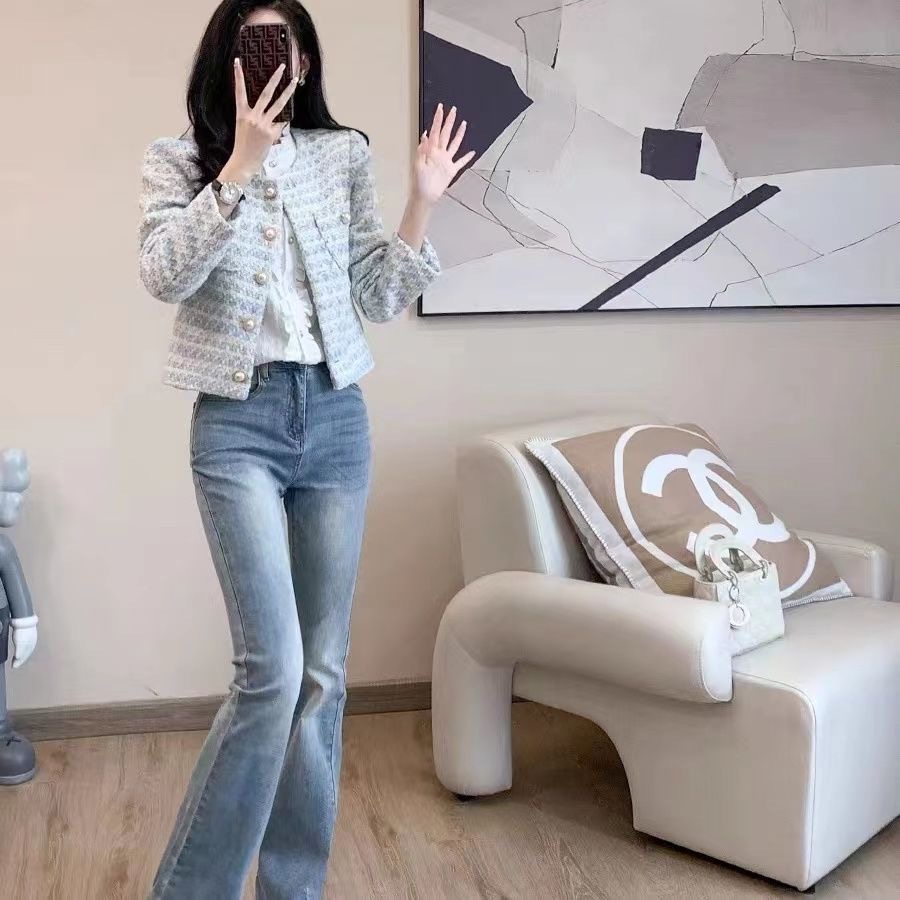 Tweed xanh xinh B0026
