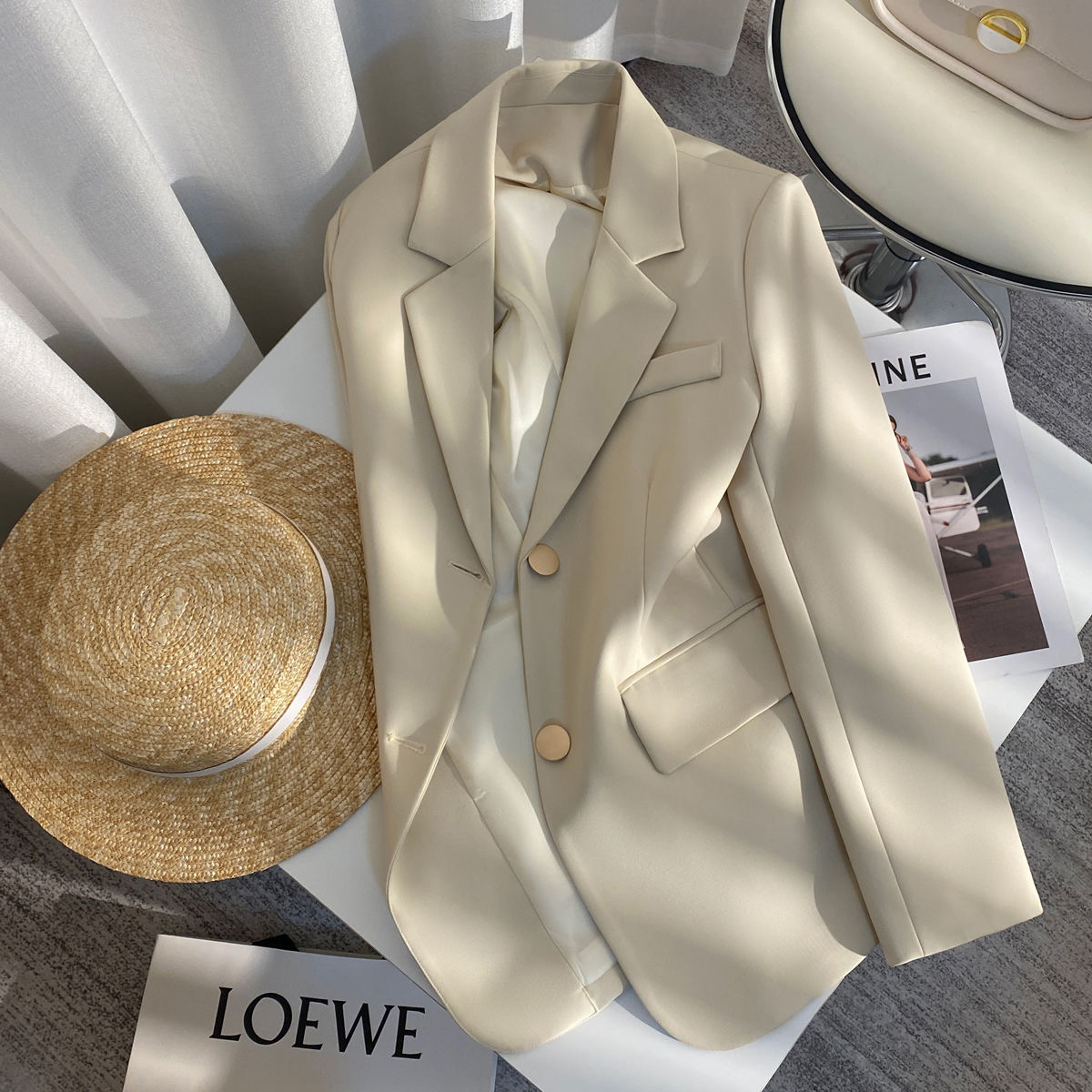 Blazer dày dặn 2 lớp 0005