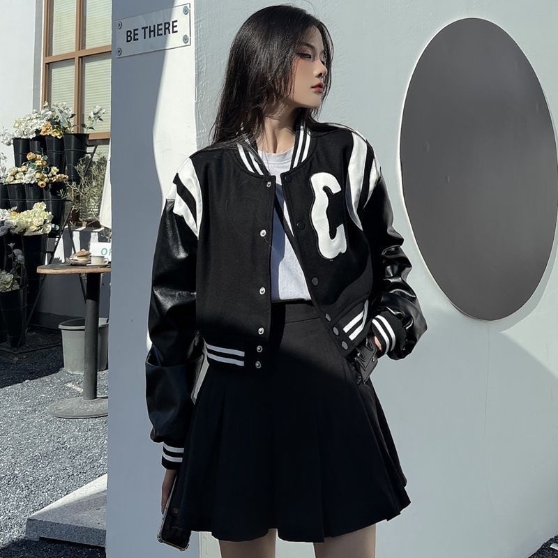 Bomber dáng ngắn B0030