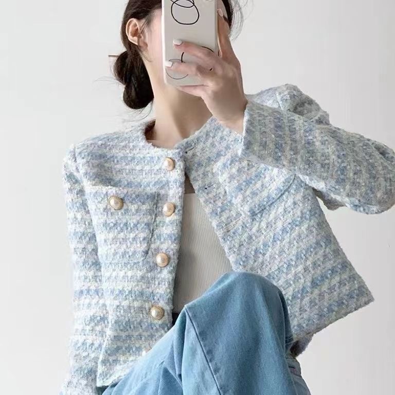 Tweed xanh xinh B0026