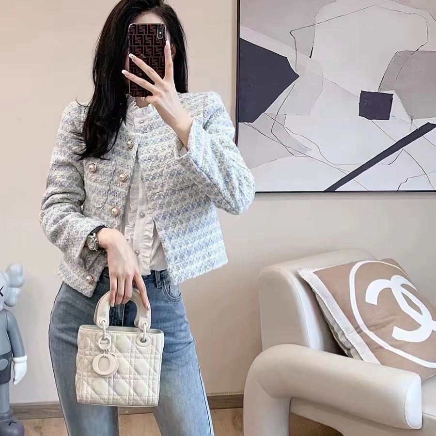 Tweed xanh xinh B0026