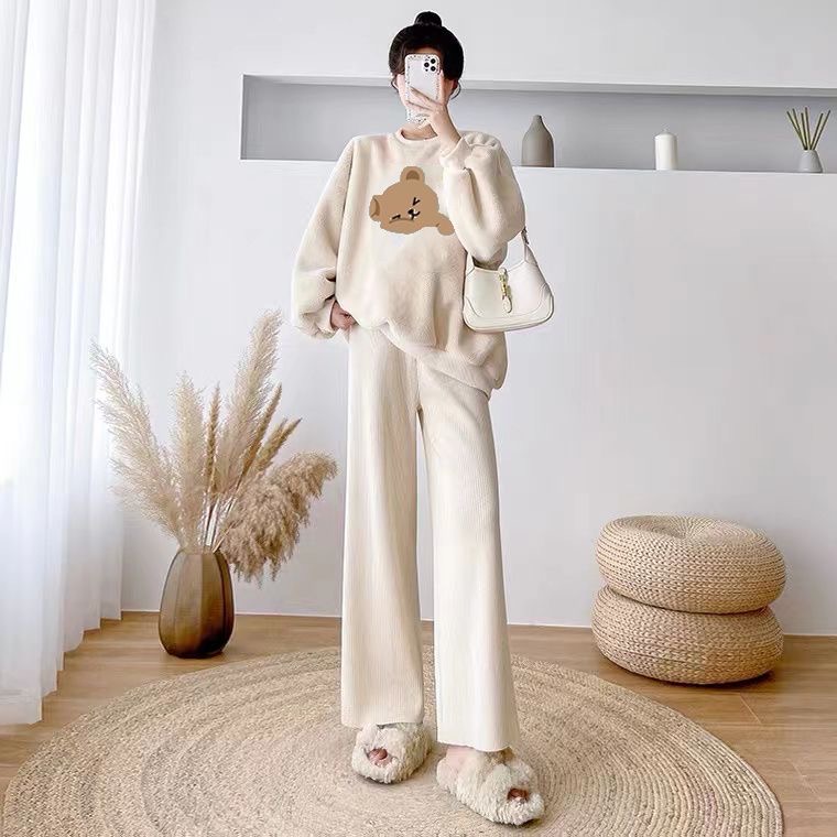 Set quần áo lót nỉ P0004