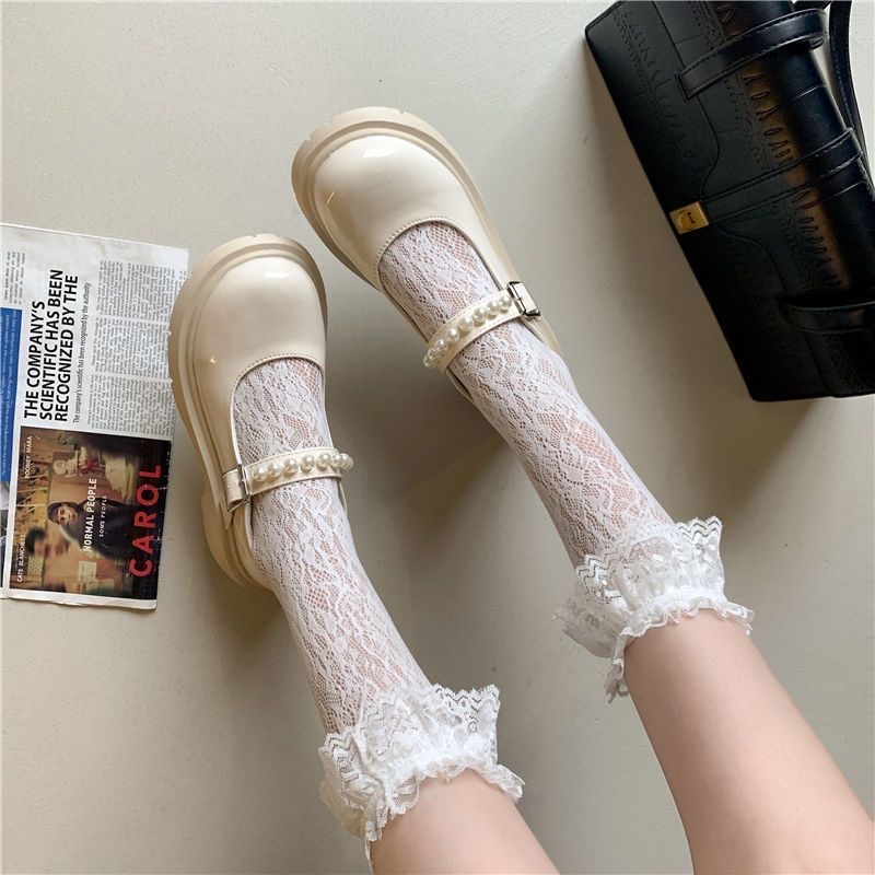 Giày đính hạt ngọc xinh S0021