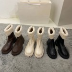 Boot cổ lông xinh xắn S0026