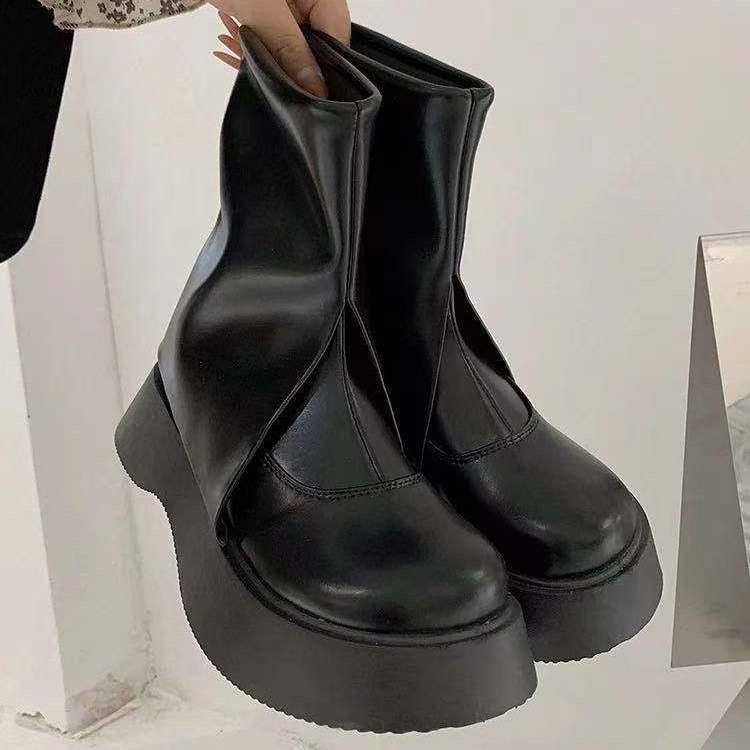 Giày boot da S0004