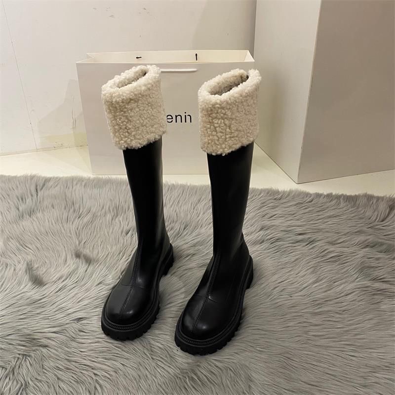 Boot cổ lông xinh xắn S0026