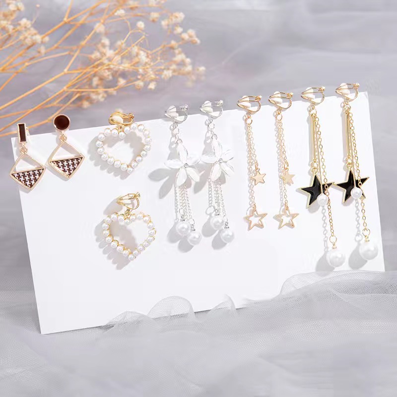 Khuyên tai theo set xinh xắn J0007