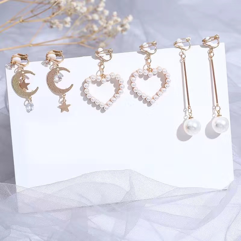 Khuyên tai theo set xinh xắn J0007