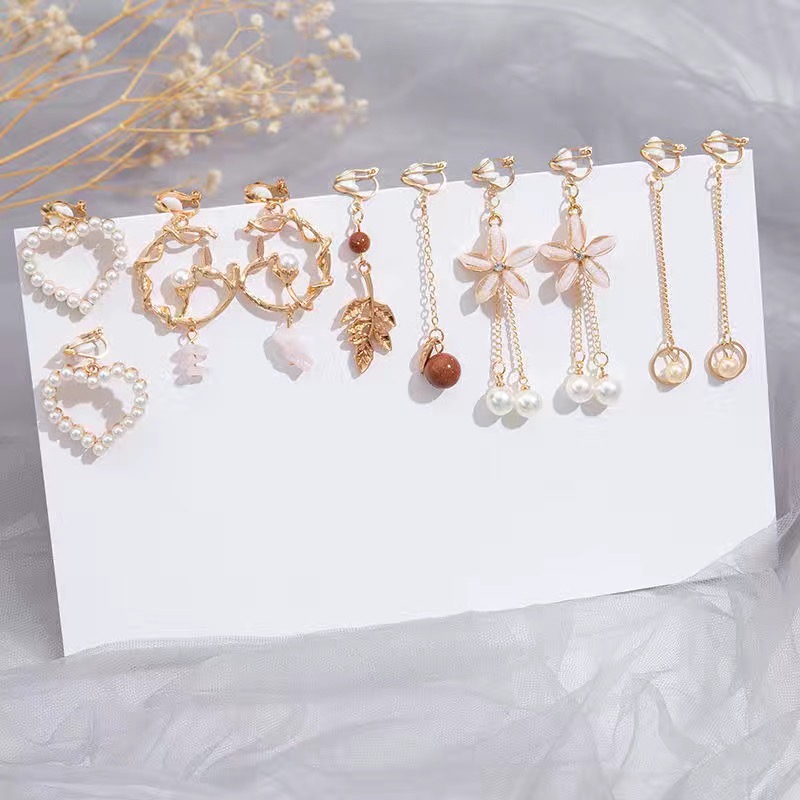 Khuyên tai theo set xinh xắn J0007