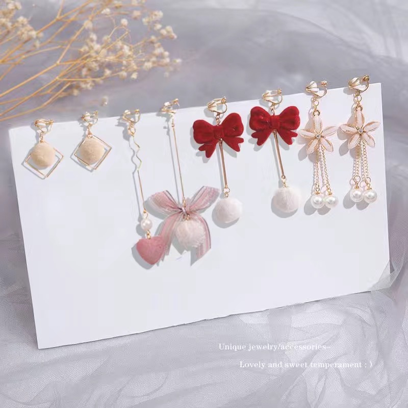 Khuyên tai theo set xinh xắn J0007