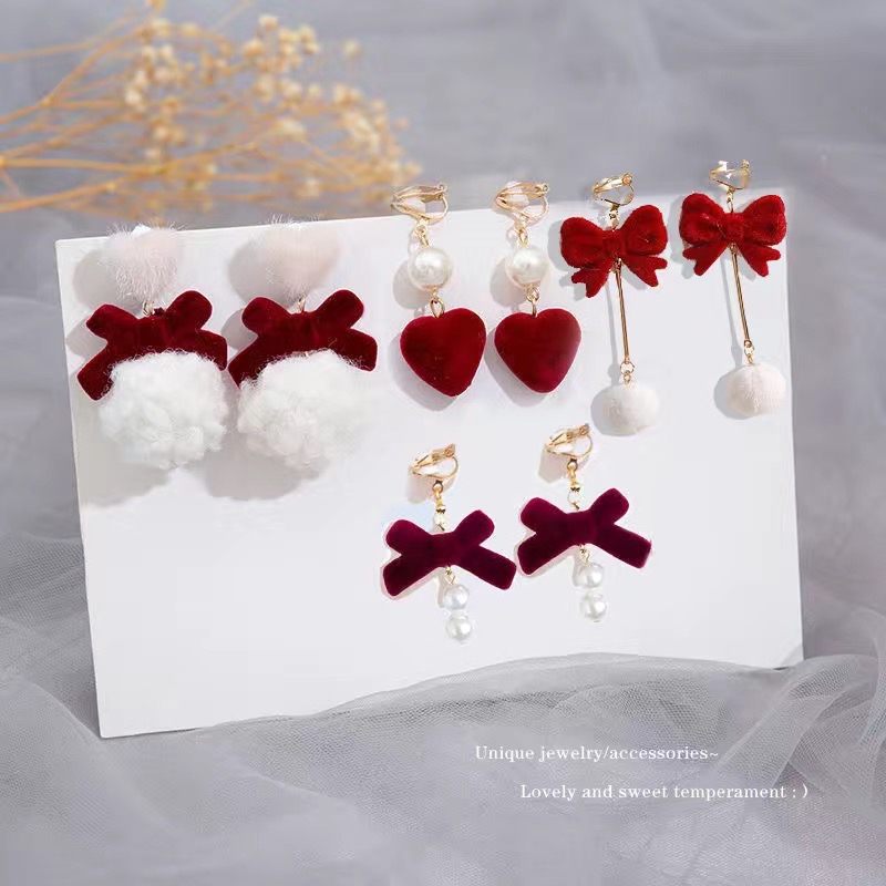 Khuyên tai theo set xinh xắn J0007