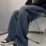 Jeans nam ống rộng QNAM0003