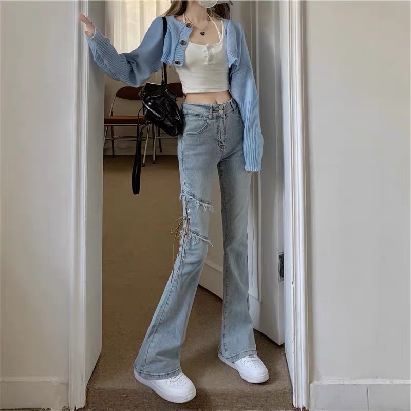 Quần jeans nữ tôn dáng Q0006