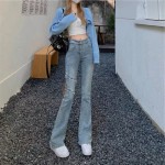 Quần jeans nữ tôn dáng Q0006