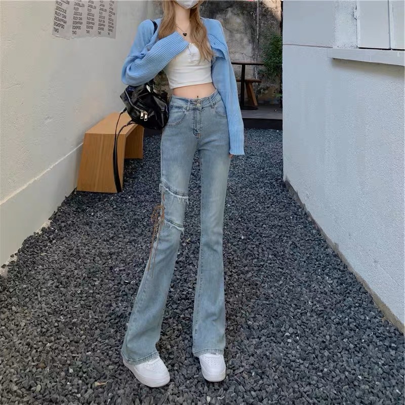 Quần jeans nữ tôn dáng Q0006