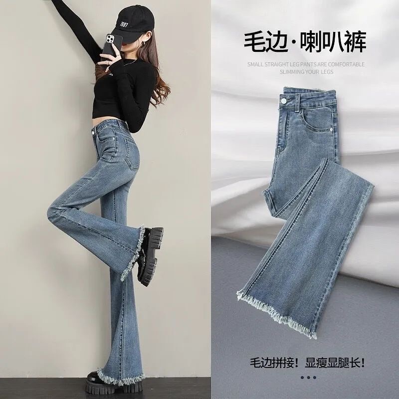Quần jeans ống loe Q0023
