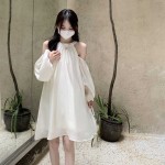 Váy trắng xinh V0023