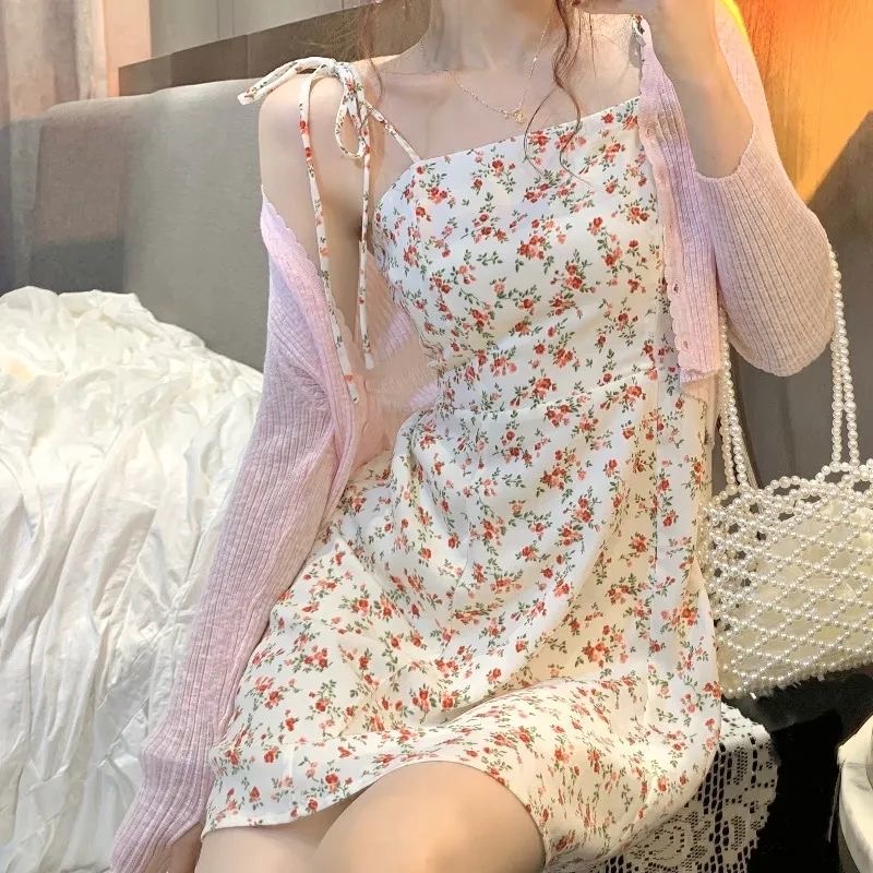 Set váy hoa xinh SN0060