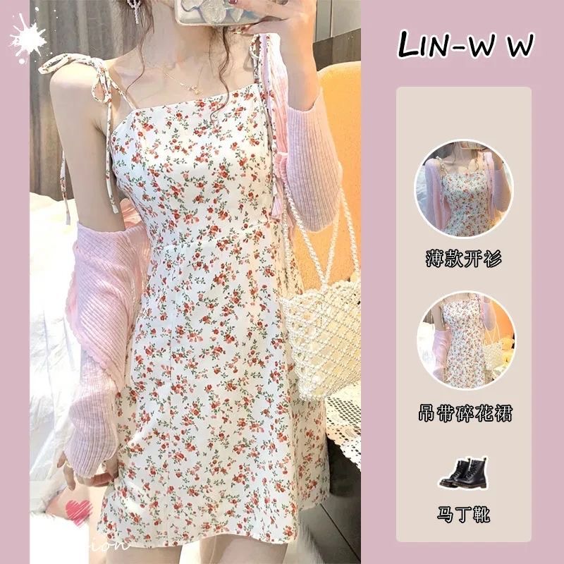 Set váy hoa xinh SN0060