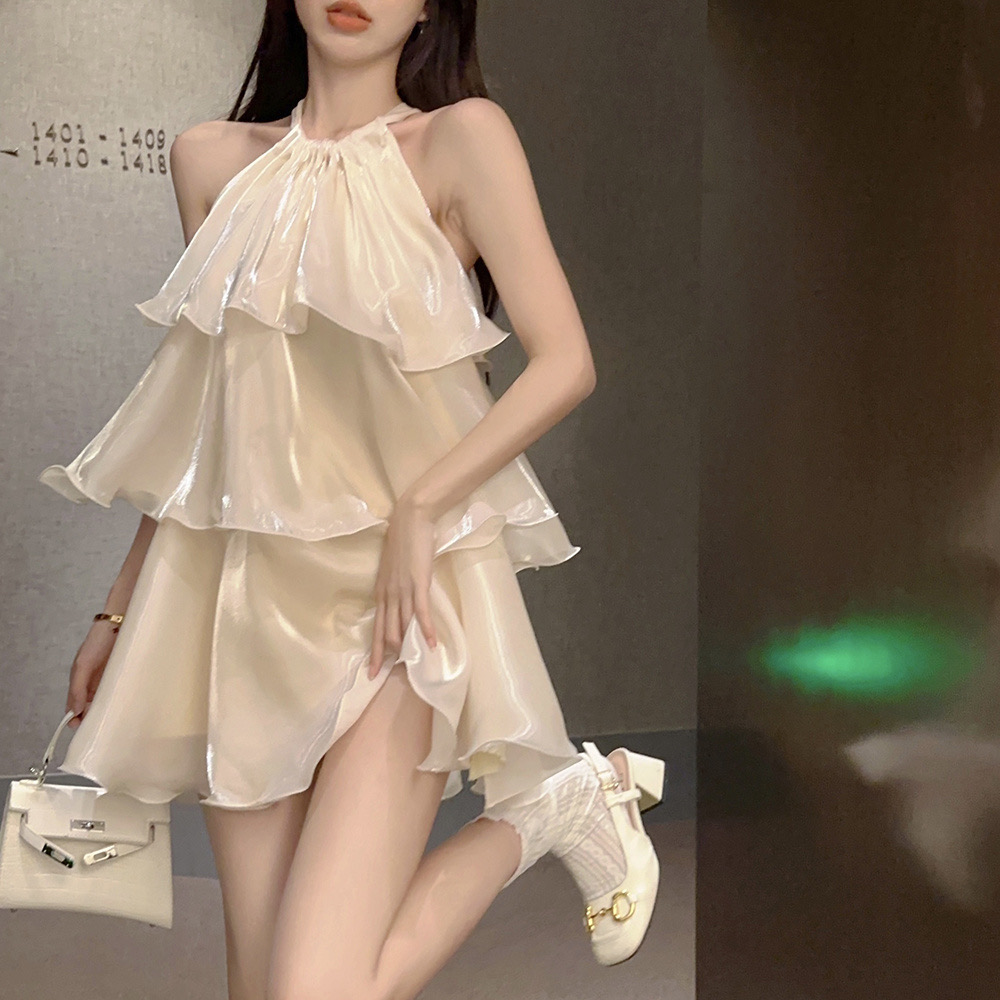 Váy hở vai xinh V0006