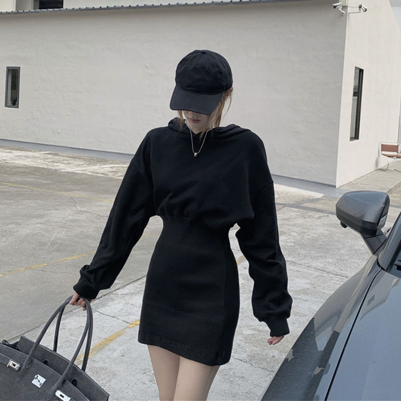 Váy nỉ hoodie V0014