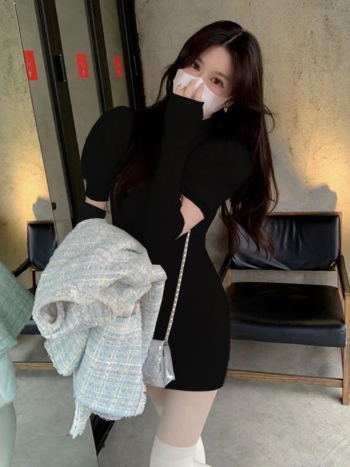 Váy len xinh V0002