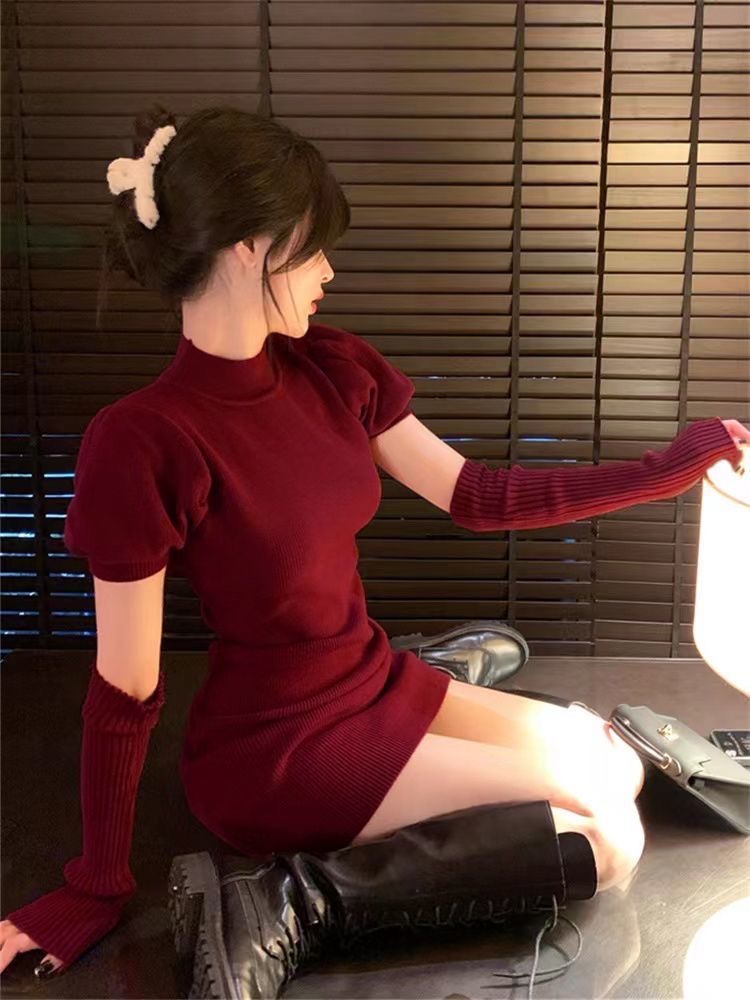 Váy len xinh V0002