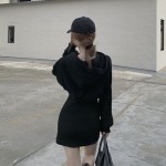 Váy nỉ hoodie V0014